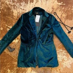 Emerald blazer